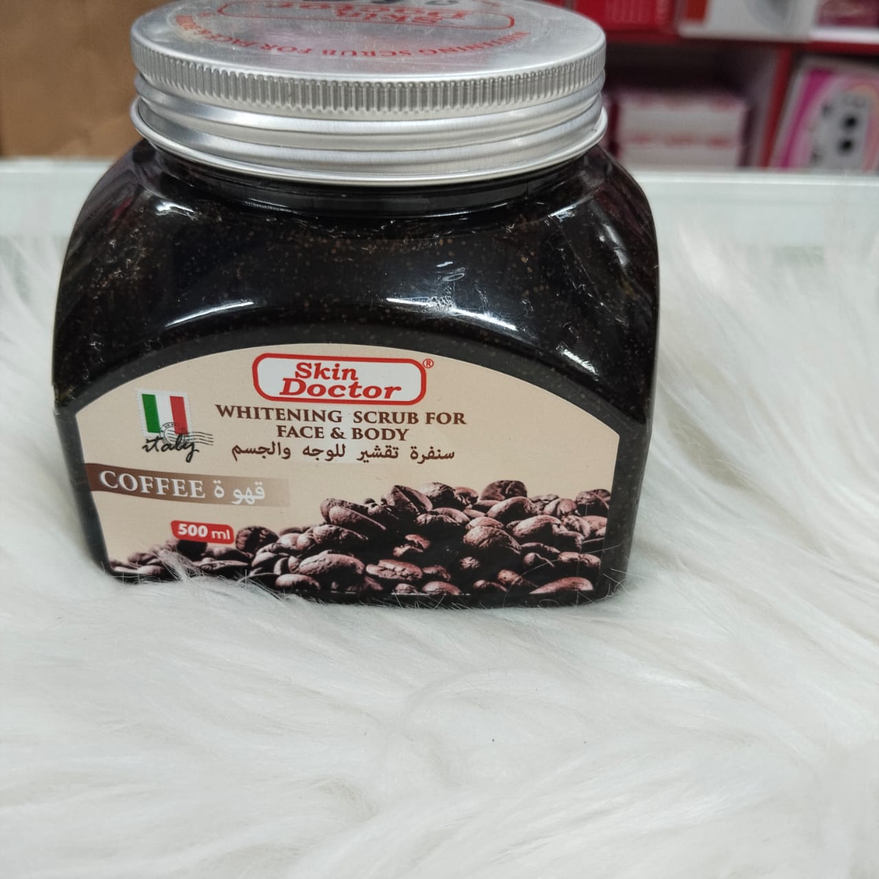 Skin Doctor Radiant Glow Whitening Scrub for Face & Body with Natural Exfoliating Botanicals, Designed to Smooth, Brighten, Rejuvenate, and Deeply Refresh the Skin for a Soft, Youthful Finish