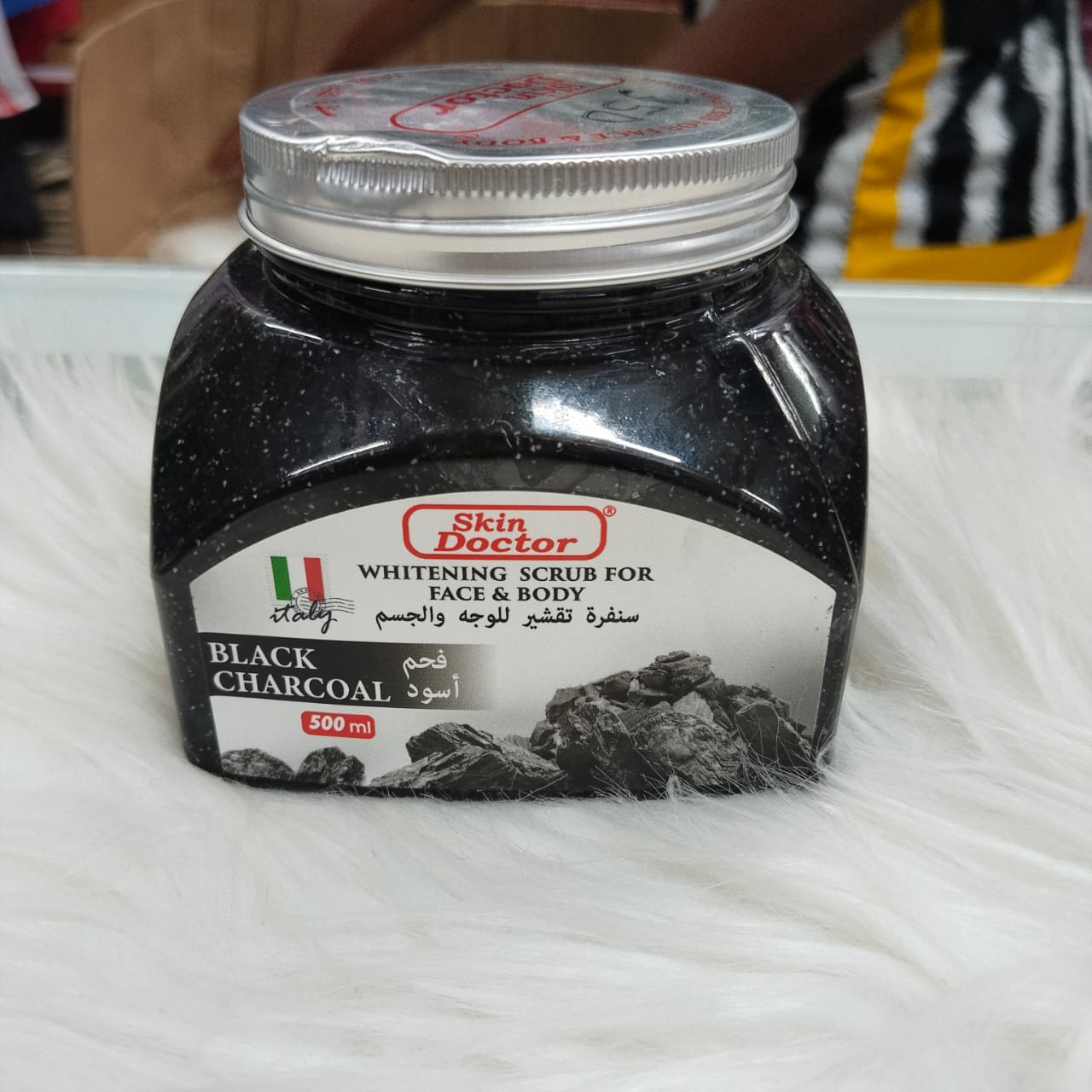 Skin Doctor Radiant Glow Whitening Scrub for Face & Body with Natural Exfoliating Botanicals, Designed to Smooth, Brighten, Rejuvenate, and Deeply Refresh the Skin for a Soft, Youthful Finish