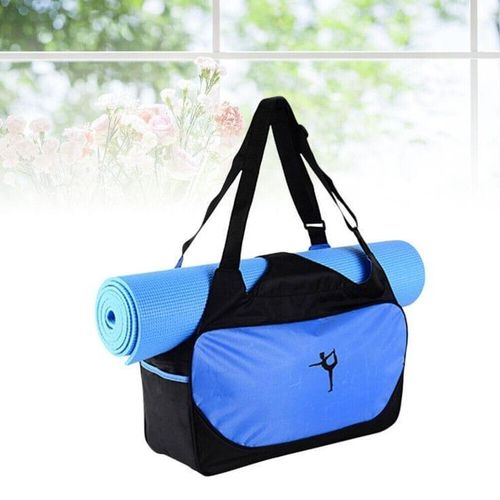 Waterproof Yoga Sports Bag for Gym Travel and Outdoor Activities Lightweight Durable Shoulder Tote with Multiple Compartments and Shoe Storage Ideal for Men and Women