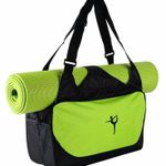 Waterproof Yoga Sports Bag for Gym Travel and Outdoor Activities Lightweight Durable Shoulder Tote with Multiple Compartments and Shoe Storage Ideal for Men and Women