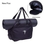 Waterproof Yoga Sports Bag for Gym Travel and Outdoor Activities Lightweight Durable Shoulder Tote with Multiple Compartments and Shoe Storage Ideal for Men and Women