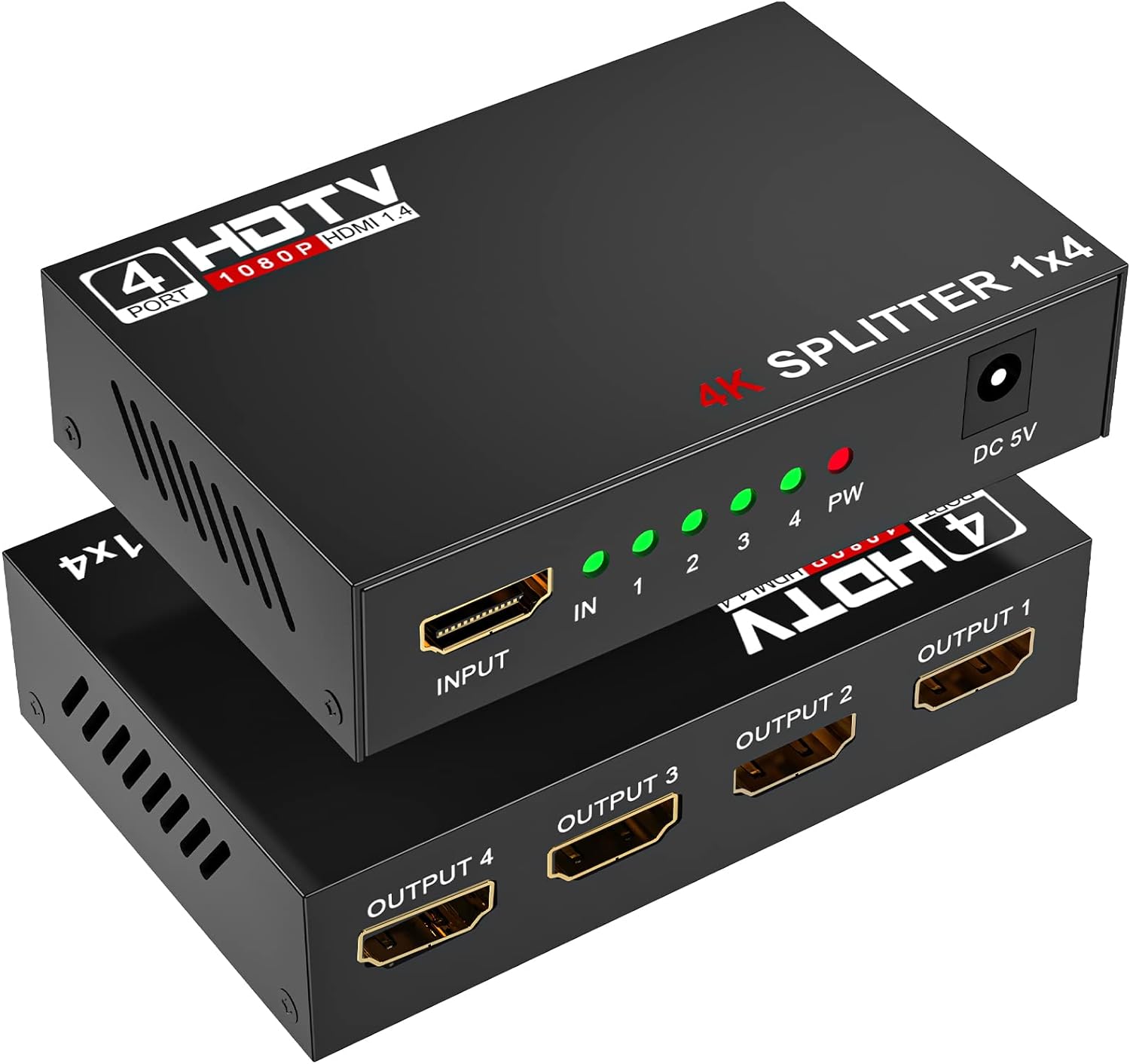 HDMI Splitter 4 Port Out 1 In