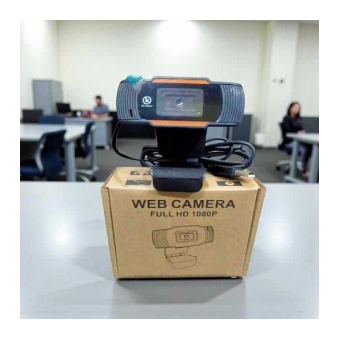 Full HD 1080p USB Web Camera with Autofocus | Dual Noise Reduction Microphones | 80° Wide Angle Lens | Privacy Cover | Plug & Play Webcam for Desktop & Laptop | Zoom, Teams, Skype Video Calls