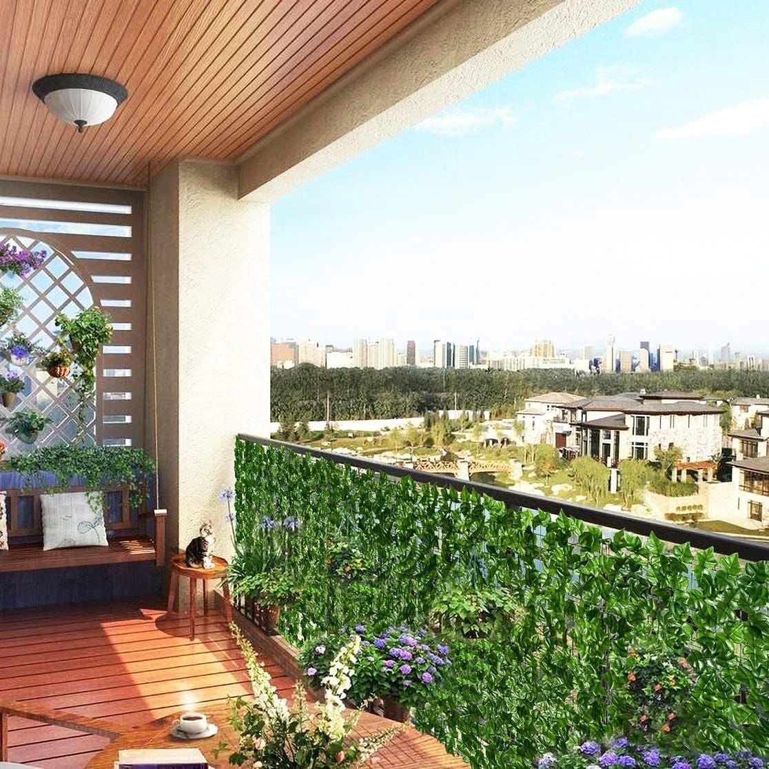 Artificial Green Balcony Privacy fence