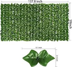 3M by 1M Artificial Green Balcony Privacy fence