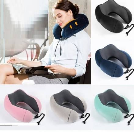 Travel Pillow Memory Foam Neck Pillow U Type Comfortable Portable Pillow