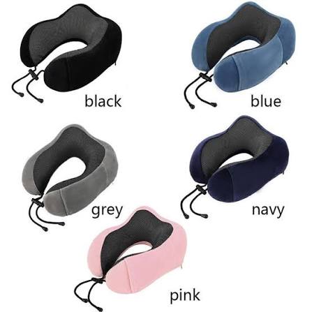 Travel Pillow Memory Foam Neck Pillow U Type Comfortable Portable Pillow