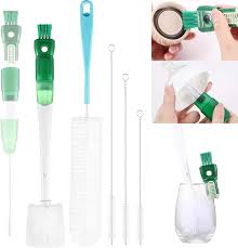 5in1 Tumbler cleaning brush set/Multifunctional Bottle Cleaning Brush cleans various types of drinkware and their components