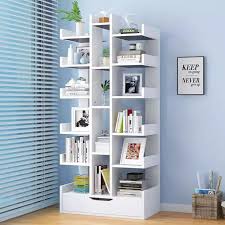 Bookshelf/Multi-layer space-saving locker/Household bedroom Simple floor shelf/Student study Bookcase storage rack