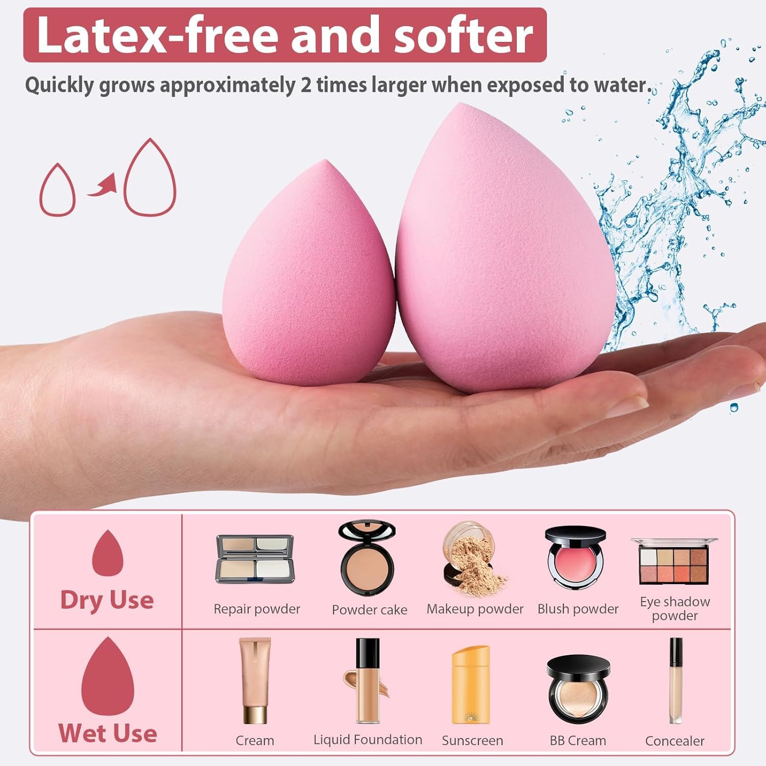 40Pcs professional Makeup Kit Makeup Brush Set Eye Shadow Mixing Brush Beauty sponge makeup brush Female Cosmetics Beauty Tools