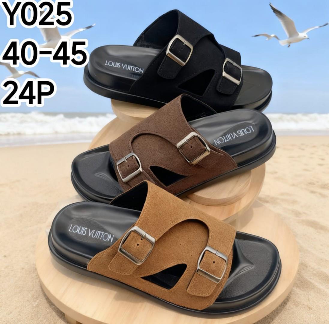 new arrival fashion LV(Louis Vuitton) leather sandals