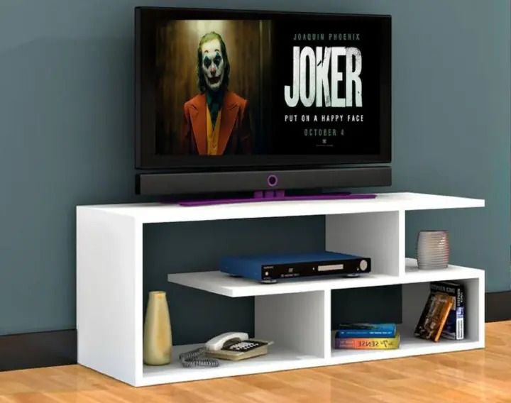 MEXICO Modern Wooden TV Stand 4ft (120cm) | Ready-Assembled Block Board Unit for 50" TVs | Durable Media Furniture Kenya