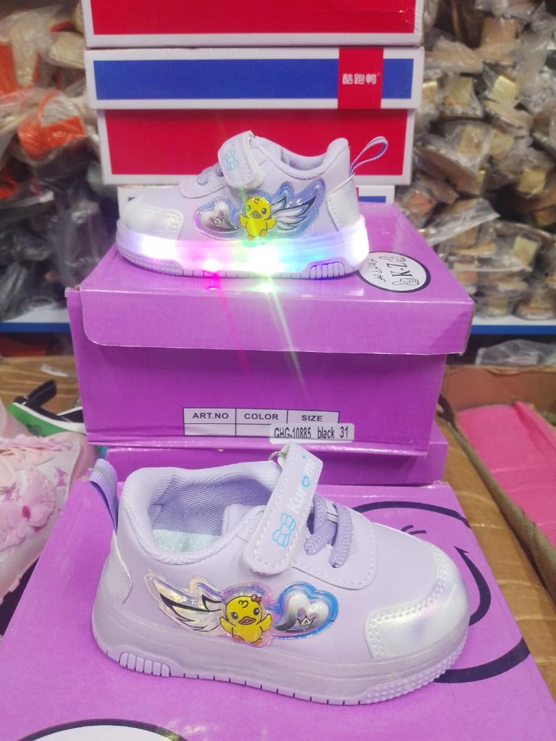 Baby Girls Sneakers size 21-32 Color Pink and Purple