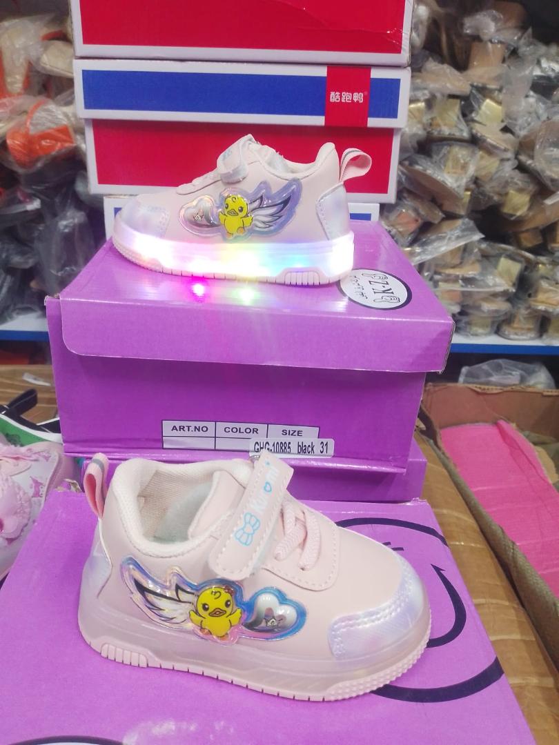 Baby Girls Sneakers size 21-32 Color Pink and Purple