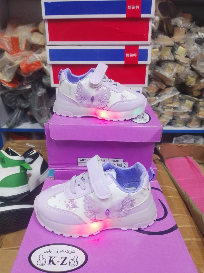 Baby Girls Sneakers size 21-32 Color Pink and Purple