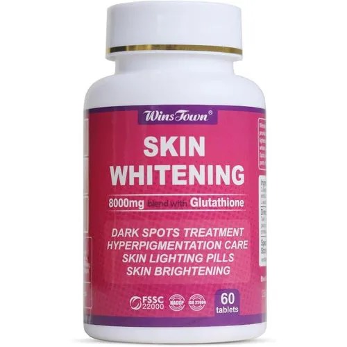 Daynee Skin Whitening Capsules Clears Dark Spot Glutathione Whitening Dark Spots & Acne Scar Remover - 5000g - Made in USA - Vegan Skin Bleaching with Anti-Aging & Antioxidant Effect
