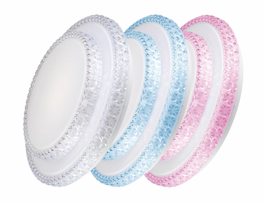 MODI LED Ceiling Light Modern Luxury Crystal Lamp for Living Room Bedroom Dining Room Corridor 3 Colors