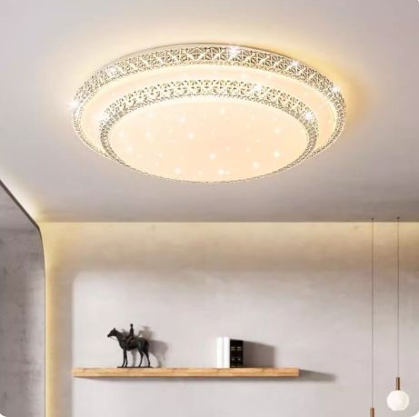 MODI LED Ceiling Light Modern Luxury Crystal Lamp for Living Room Bedroom Dining Room Corridor 3 Colors