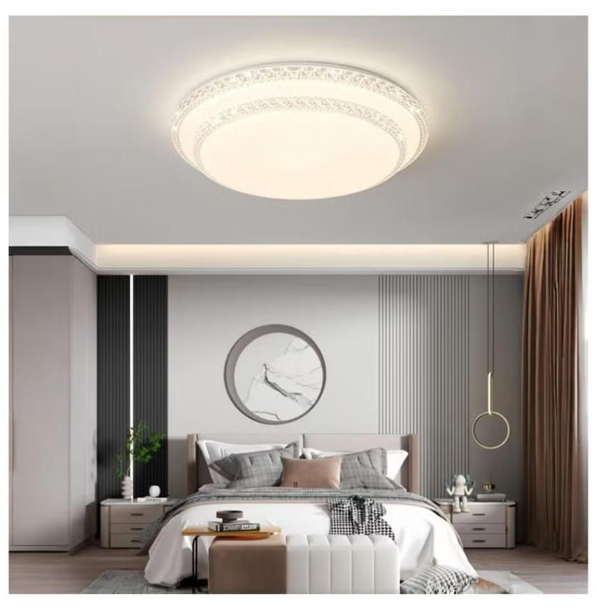 MODI LED Ceiling Light Modern Luxury Crystal Lamp for Living Room Bedroom Dining Room Corridor 3 Colors