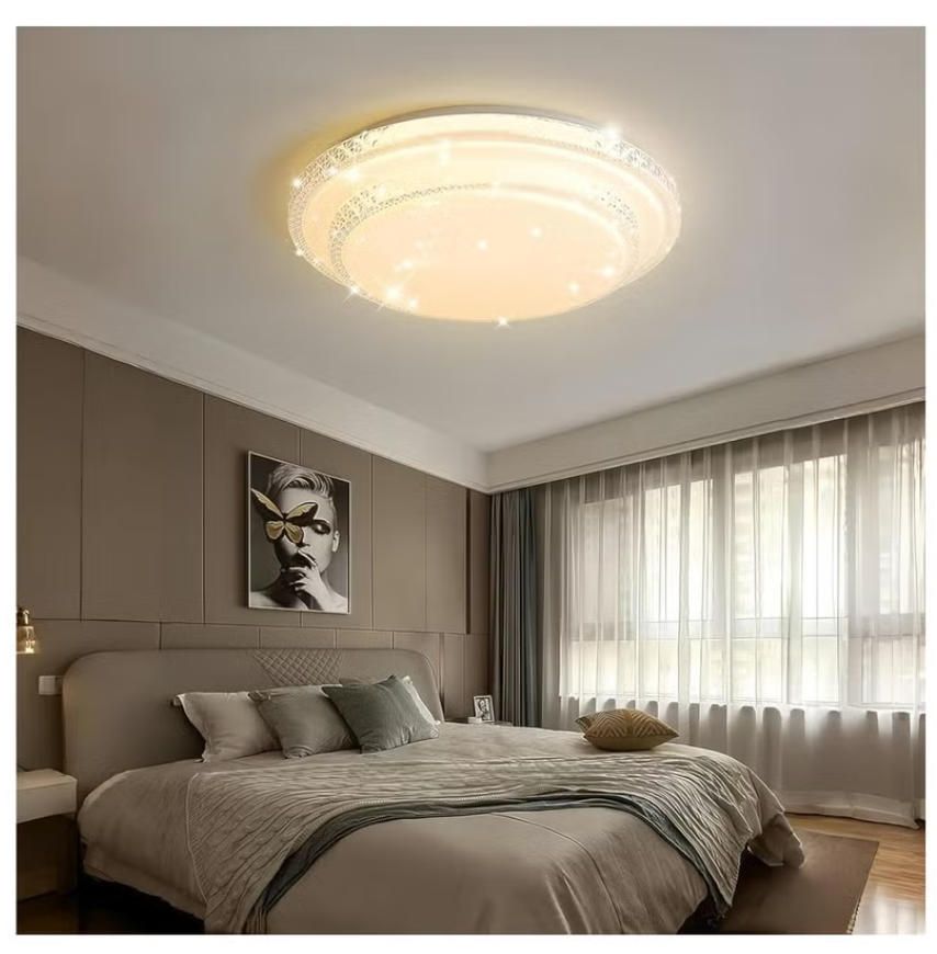 MODI LED Ceiling Light Modern Luxury Crystal Lamp for Living Room Bedroom Dining Room Corridor 3 Colors