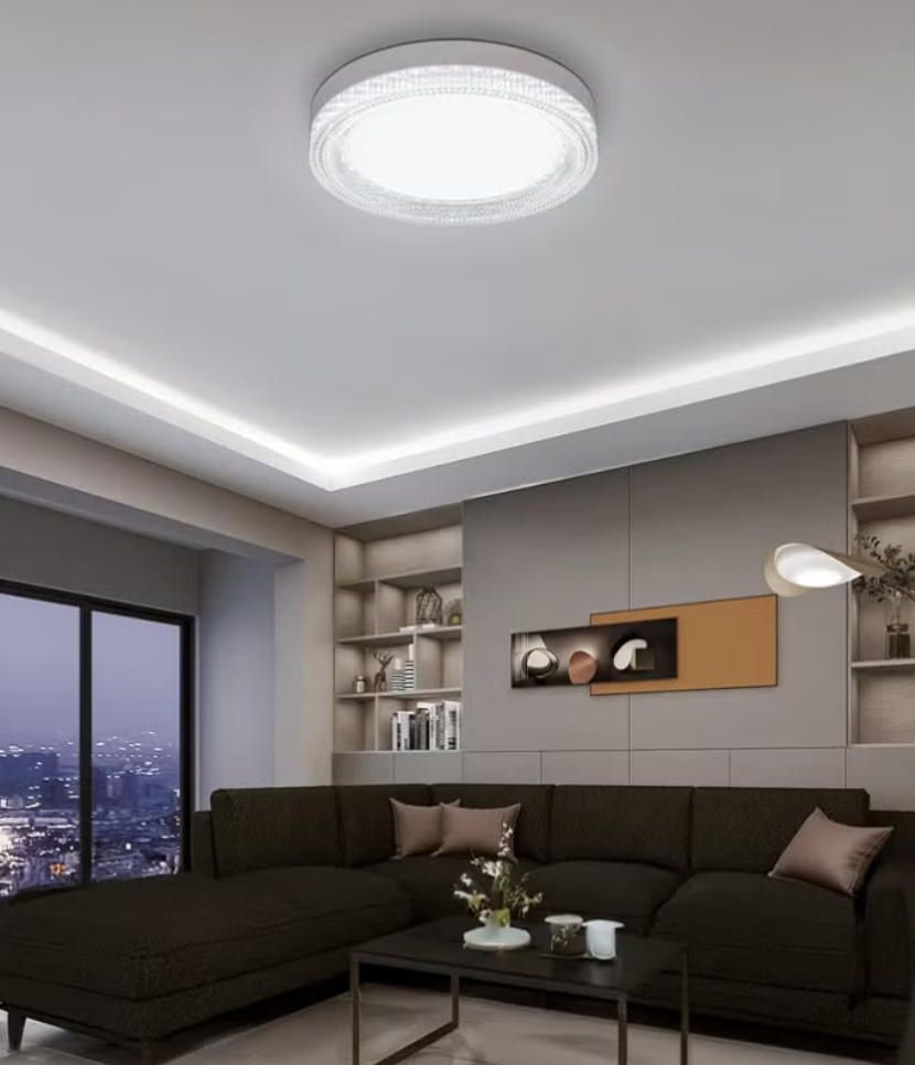 MODI Round Modern Led Ceiling Light Fixture,24W-36W LED Flush Mount Ceiling Lamp,Small Hallway Ceiling Light for Dining Room Bedroom Kitchen Bathroom Entryway