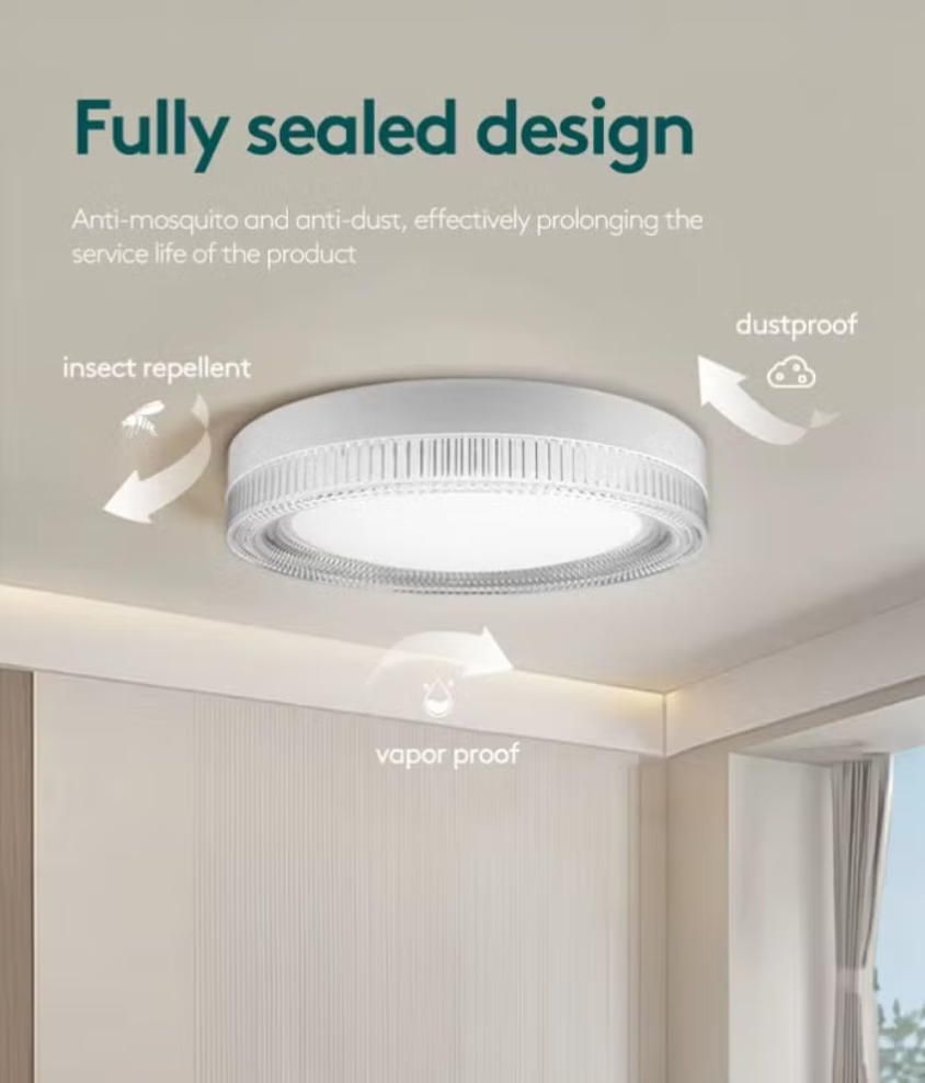 MODI Round Modern Led Ceiling Light Fixture,24W-36W LED Flush Mount Ceiling Lamp,Small Hallway Ceiling Light for Dining Room Bedroom Kitchen Bathroom Entryway