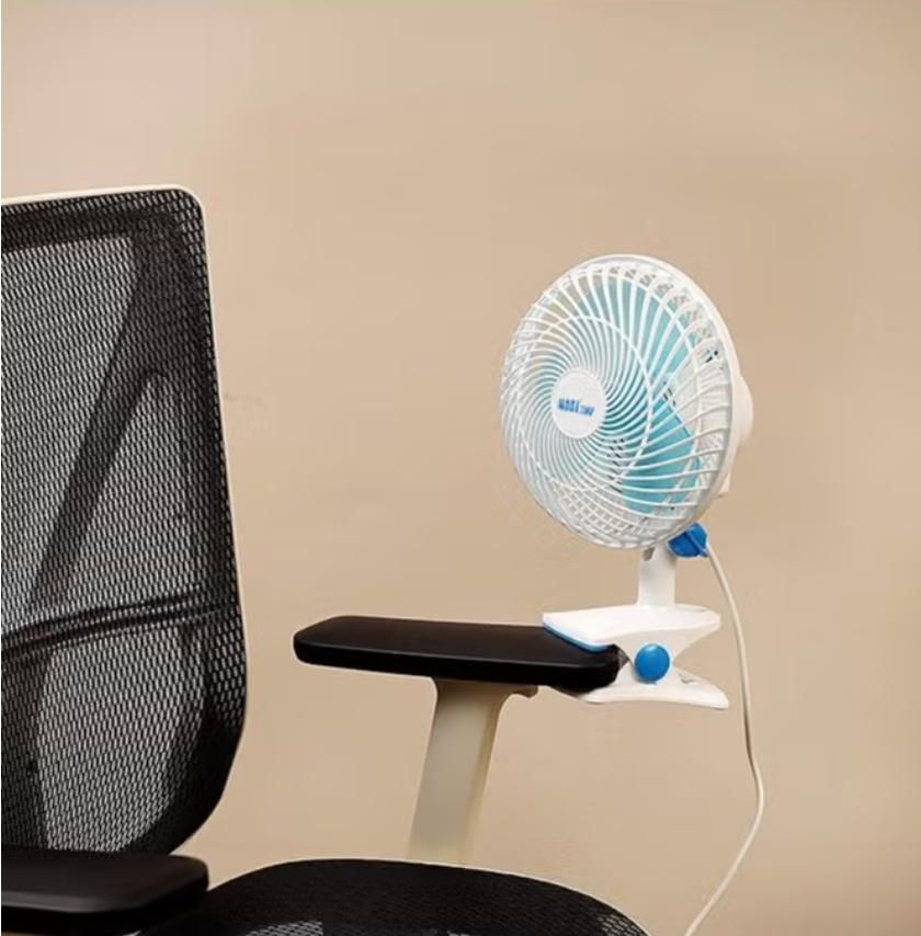 MODI 6 Inch Portable Mini Clip Fan, Super Powerful Quiet 180° Oscillating Desktop Fan for Home Office Bedroom