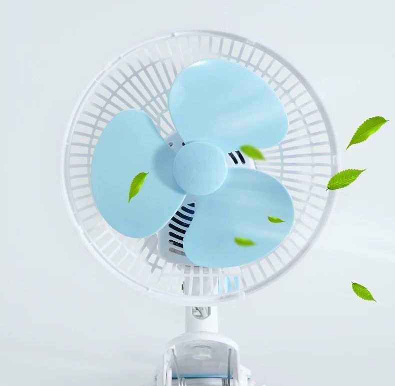 MODI 6 Inch Portable Mini Clip Fan, Super Powerful Quiet 180° Oscillating Desktop Fan for Home Office Bedroom