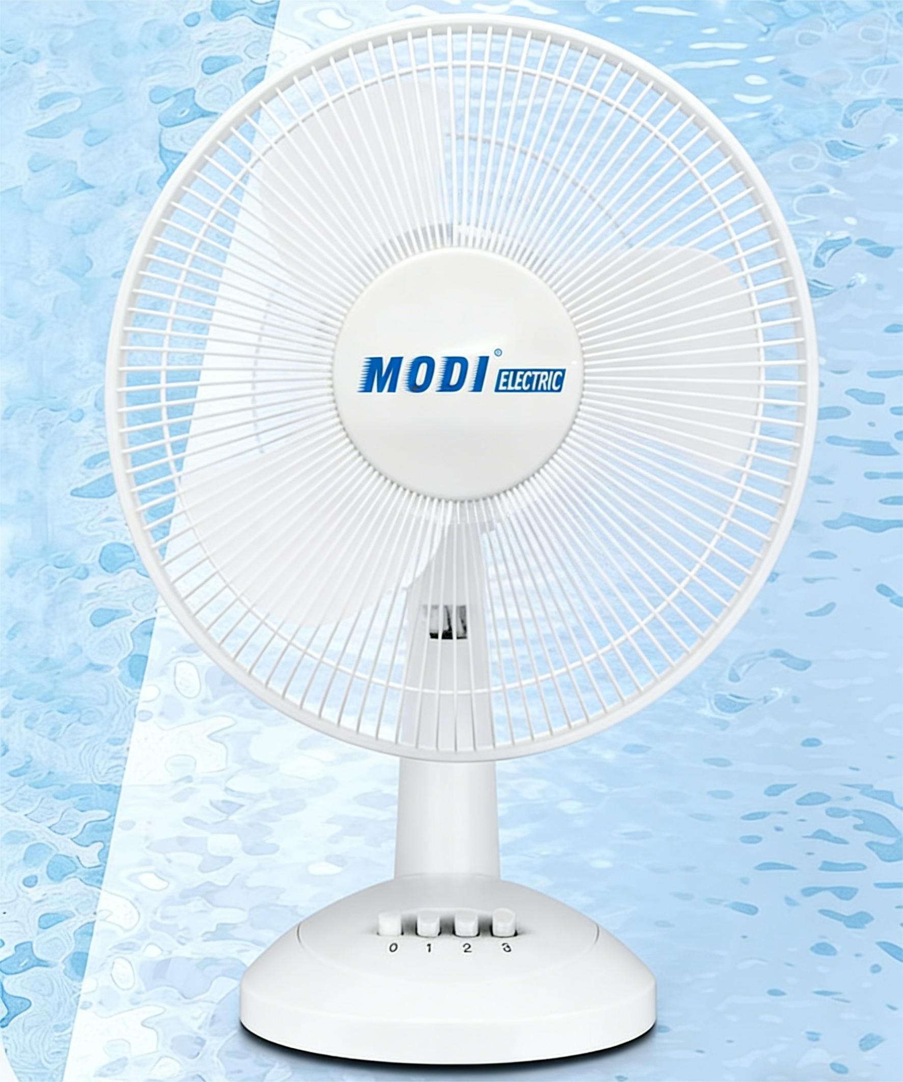 MODI 16 Inch Standing Fan, 3 Speed Quiet Oscillating Electric Floor Fan with Powerful Motor for Home Use