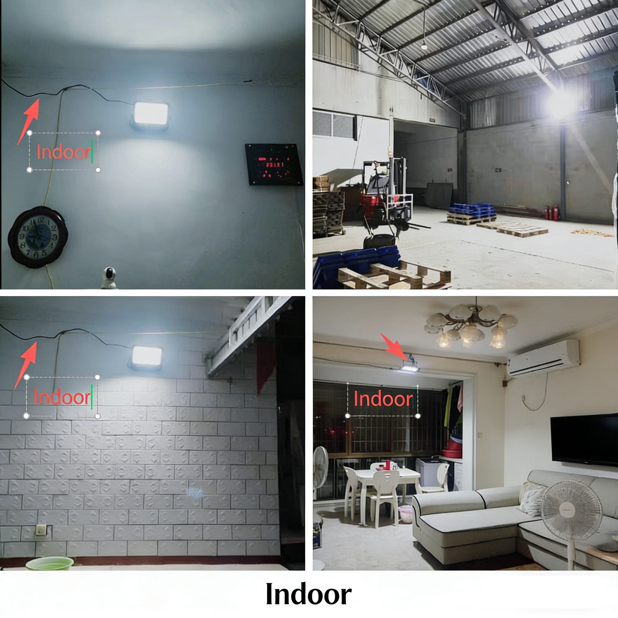 MODI New Solar Outdoor Lights, Solar Powered Light Wall Lamp，Super Bright High Power Waterproof LED Garden Street Lights for Yard, Home, Garage and Pathway