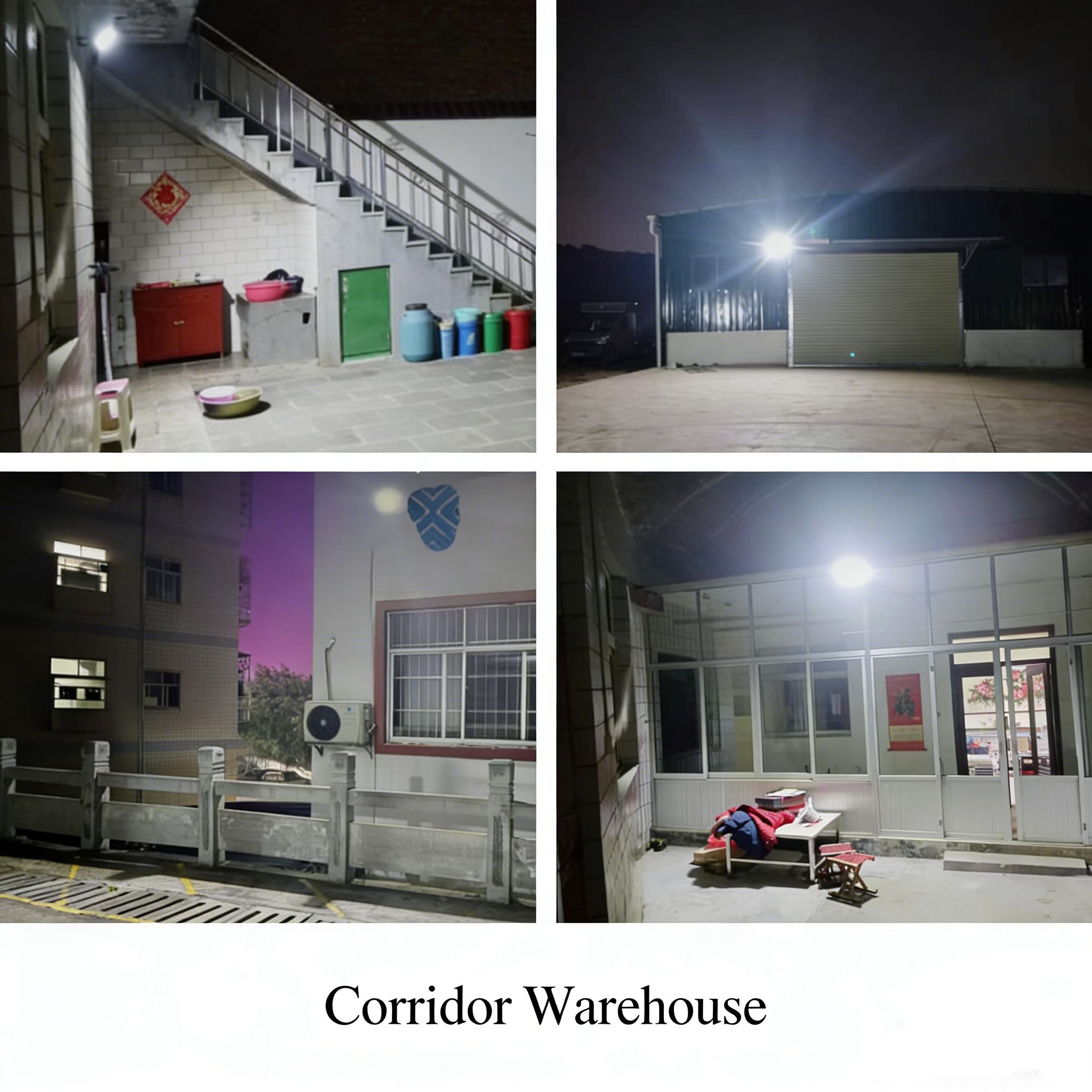 MODI New Solar Outdoor Lights, Solar Powered Light Wall Lamp，Super Bright High Power Waterproof LED Garden Street Lights for Yard, Home, Garage and Pathway