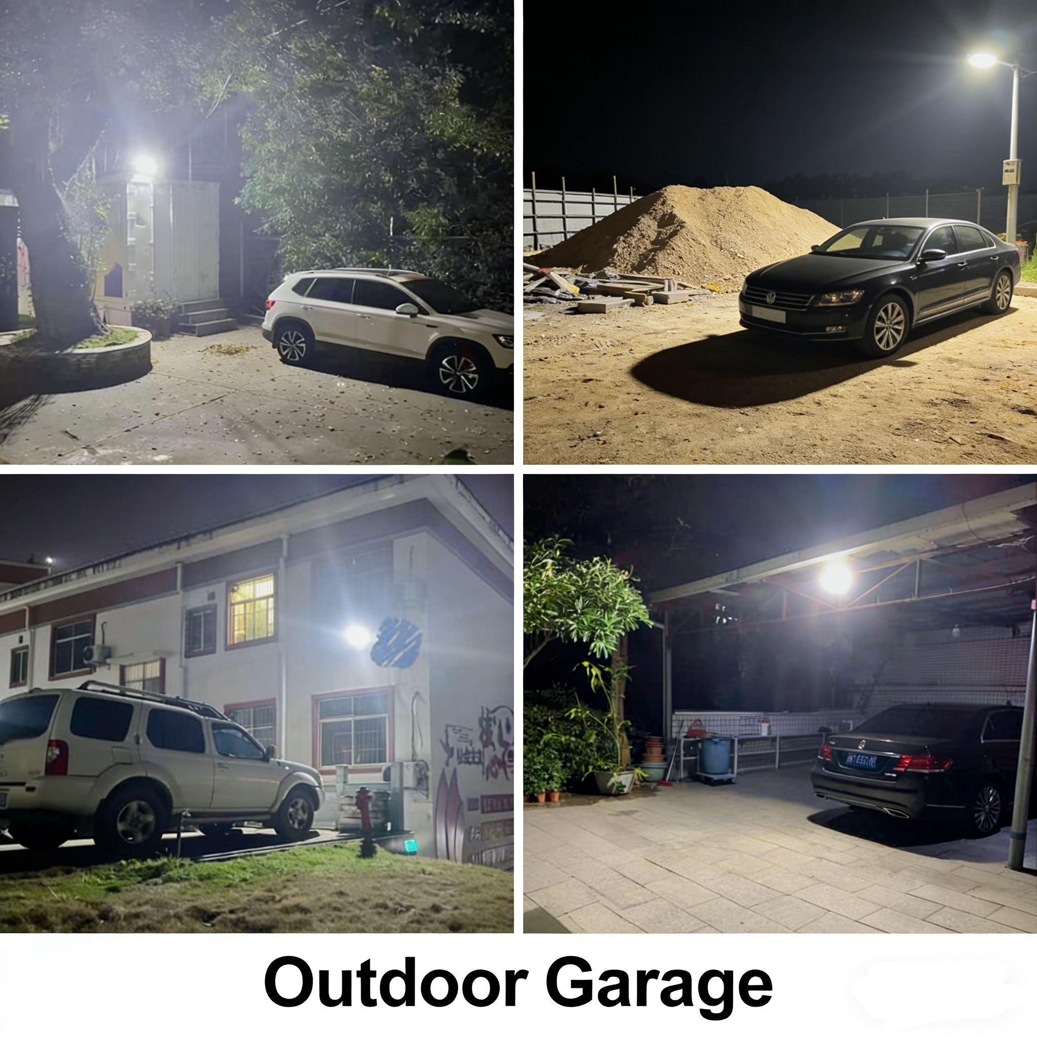 MODI New Solar Outdoor Lights, Solar Powered Light Wall Lamp，Super Bright High Power Waterproof LED Garden Street Lights for Yard, Home, Garage and Pathway