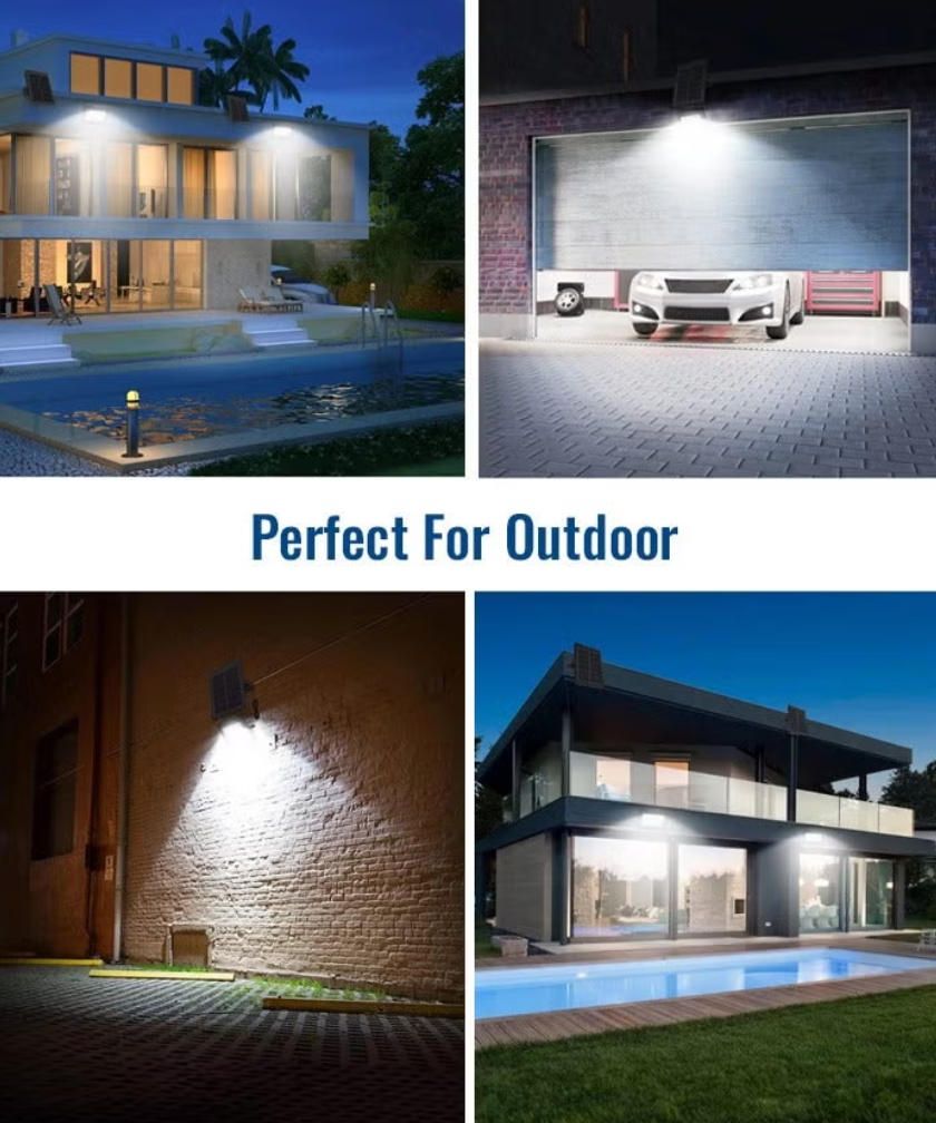 MODI 3 Colors Solar Outdoor Lights Flood & Security Lights Simple Personality All Over The Star Photovoltaic Light Solar Street Light Garden Light Solar Indoor Light Outdoor