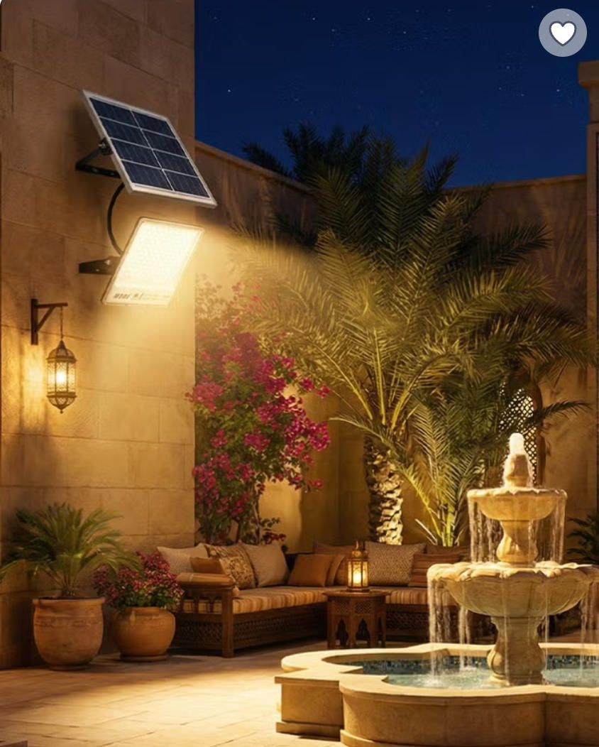 MODI 3 Colors Solar Outdoor Lights Flood & Security Lights Simple Personality All Over The Star Photovoltaic Light Solar Street Light Garden Light Solar Indoor Light Outdoor