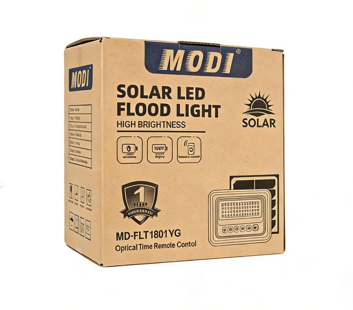 MODI New Solar Outdoor Lights, Solar Powered Light Wall Lamp，Super Bright High Power Waterproof LED Garden Street Lights for Yard, Home, Garage and Pathway
