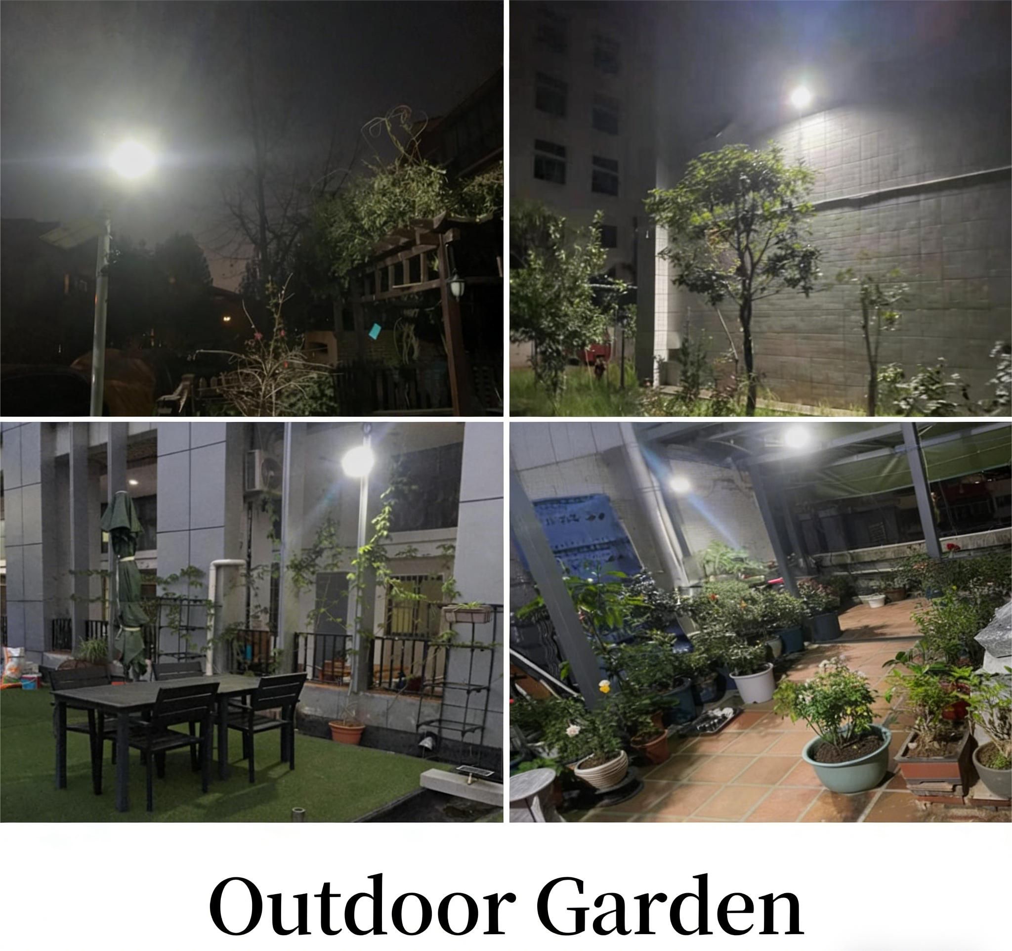 MODI Solar Flood Light, Waterproof Rechargeable Emergency Spotlight with Remote Control for Garden Outdoor Indoor Wall Street Landscape Lighting