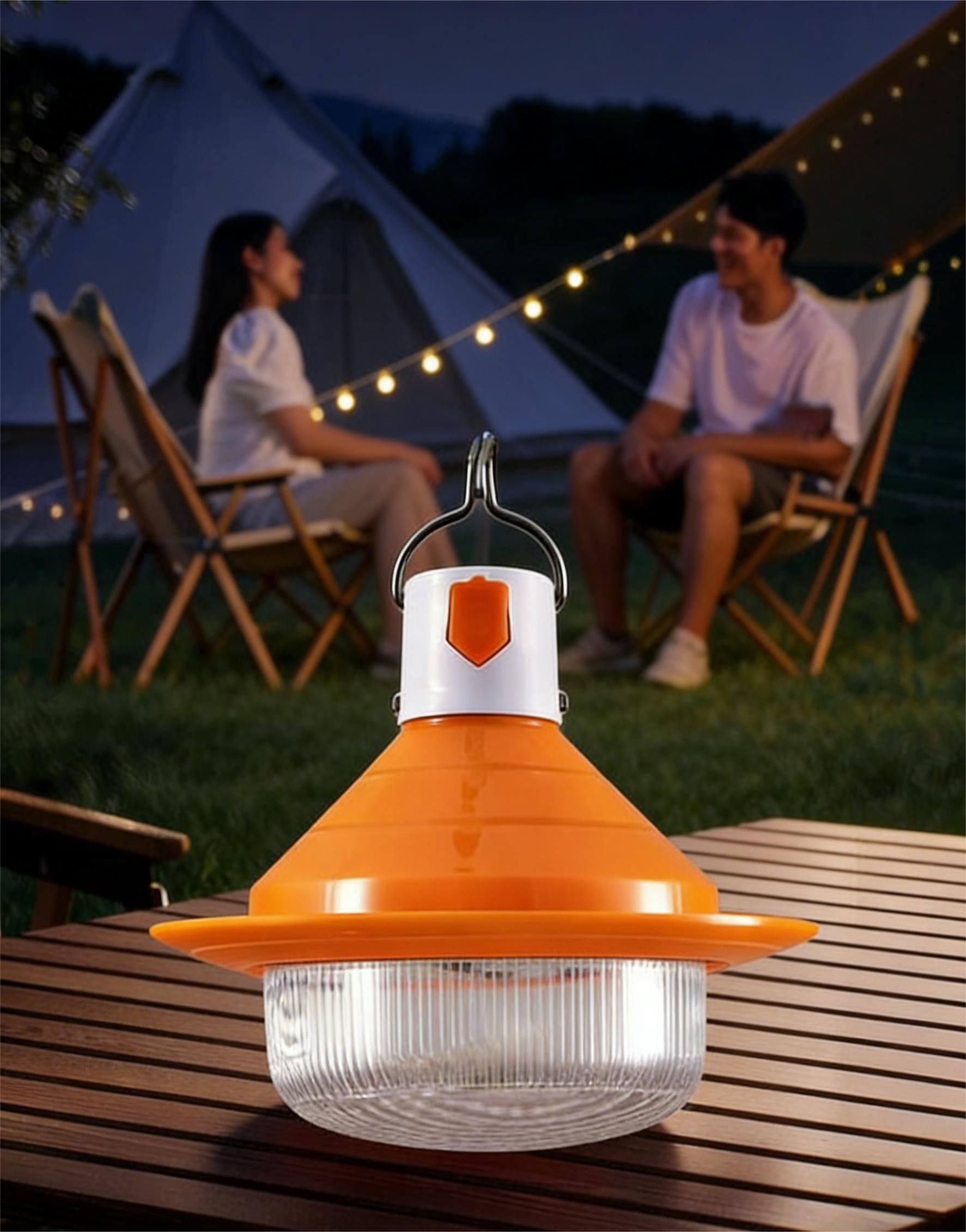 MODI Solar Light Bulb, LED Portable Outdoor Solar Powered Lamp LED Lighting for Camp Tent Night Fishing Emergency Lights Flash