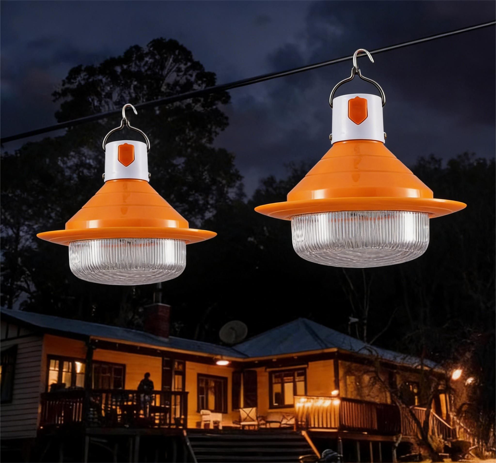 MODI Solar Light Bulb, LED Portable Outdoor Solar Powered Lamp LED Lighting for Camp Tent Night Fishing Emergency Lights Flash