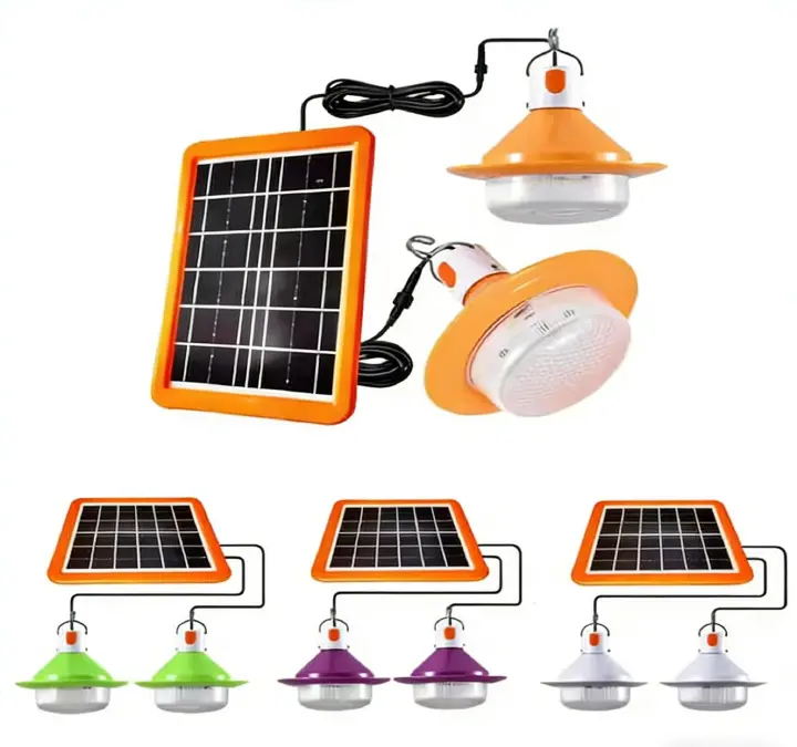 MODI Solar Light Bulb, LED Portable Outdoor Solar Powered Lamp LED Lighting for Camp Tent Night Fishing Emergency Lights Flash