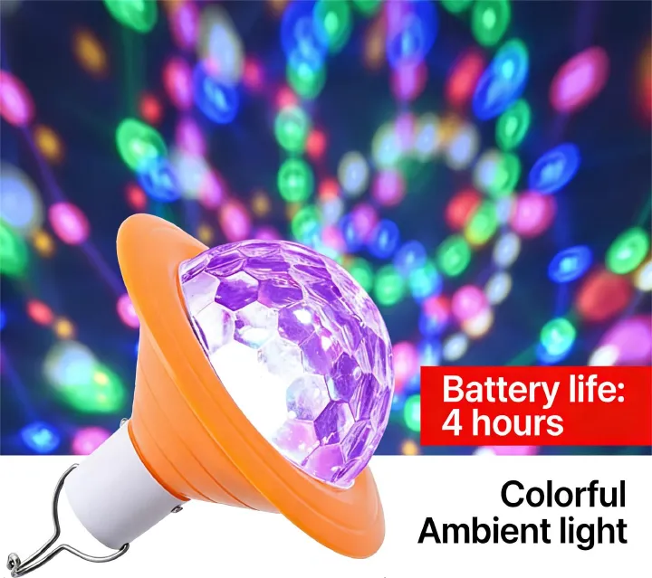 MODI Disco Ball Party Lights  DJ Stage Lighting for Indoor Room Outdoor Dance Floor Parties Birthday Rave Home Karaoke Halloween Christmas Wedding Show Bar Club Decorations