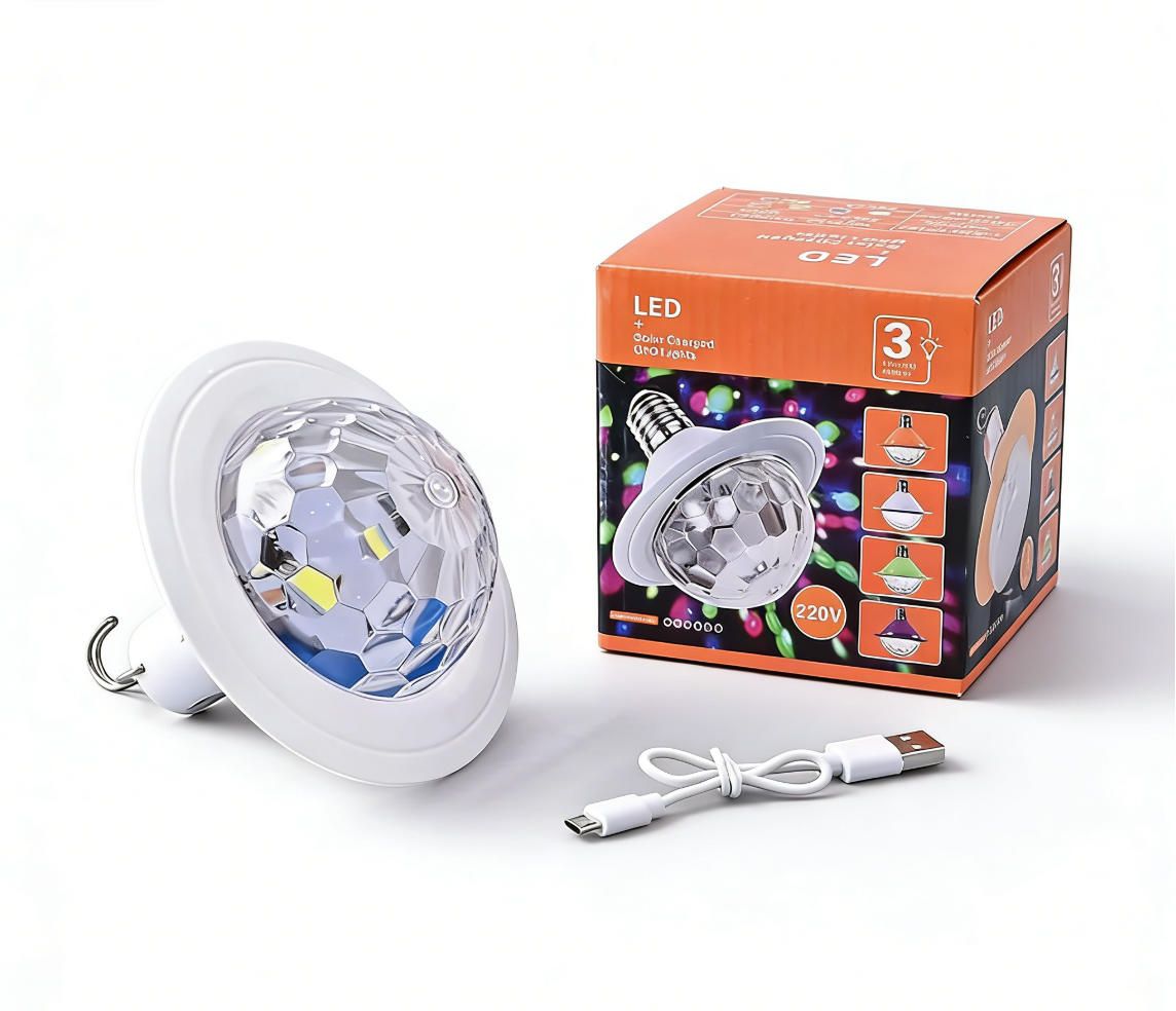 MODI Disco Ball Party Lights  DJ Stage Lighting for Indoor Room Outdoor Dance Floor Parties Birthday Rave Home Karaoke Halloween Christmas Wedding Show Bar Club Decorations