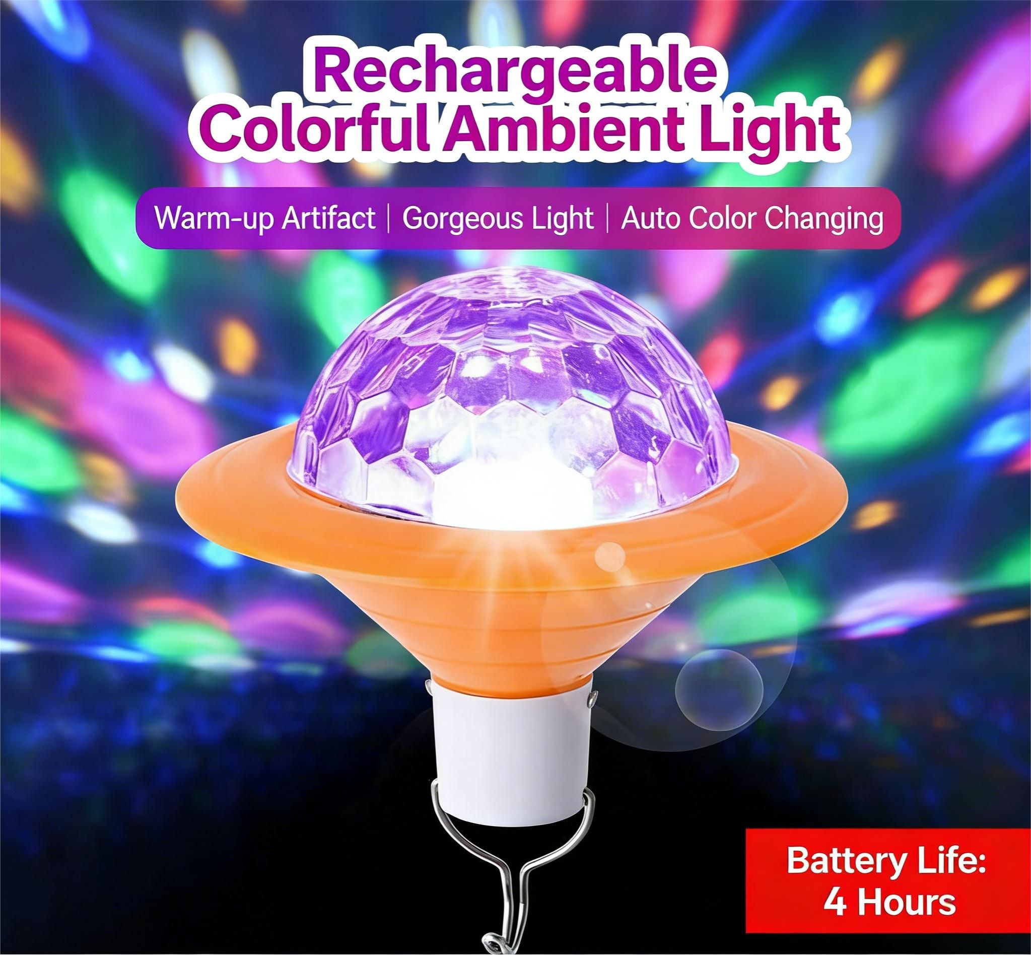 MODI Disco Ball Party Lights  DJ Stage Lighting for Indoor Room Outdoor Dance Floor Parties Birthday Rave Home Karaoke Halloween Christmas Wedding Show Bar Club Decorations