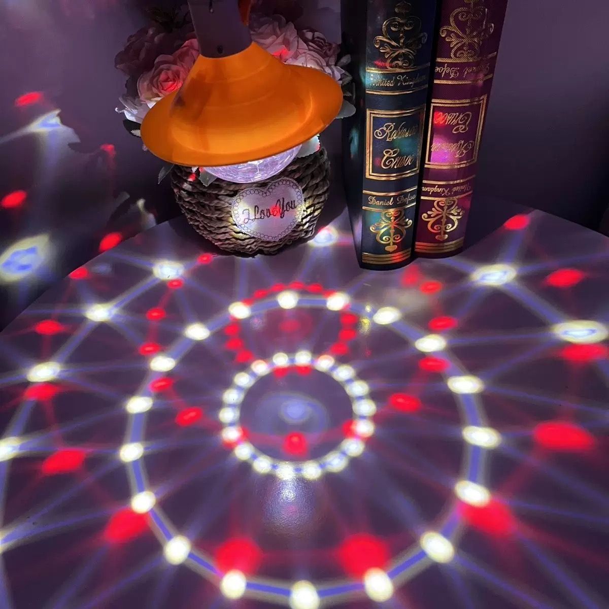 MODI Disco Ball Party Lights  DJ Stage Lighting for Indoor Room Outdoor Dance Floor Parties Birthday Rave Home Karaoke Halloween Christmas Wedding Show Bar Club Decorations