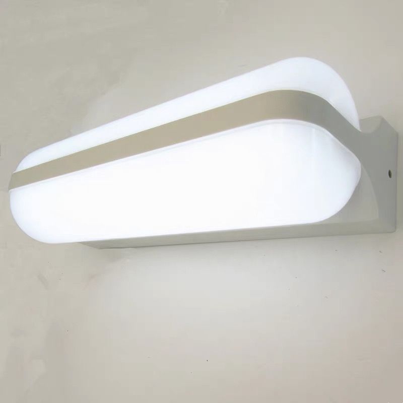 MODI Modern Minimalist LED Wall Light 24W, Waterproof Indoor/Outdoor Lighting, Acrylic Shade & Metal Body for Bedroom, Hallway, Balcony