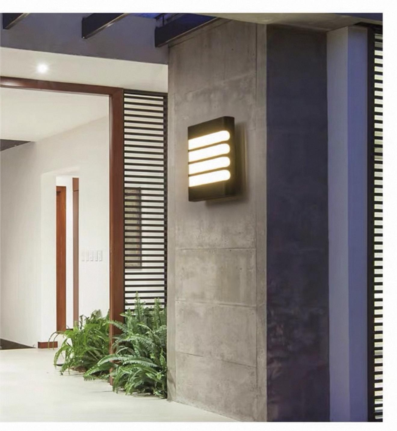 MODI Ultra-Thin LED Wall Lamp Outdoor Waterproof Light for Doorway Balcony Stair Villa Courtyard Bedroom