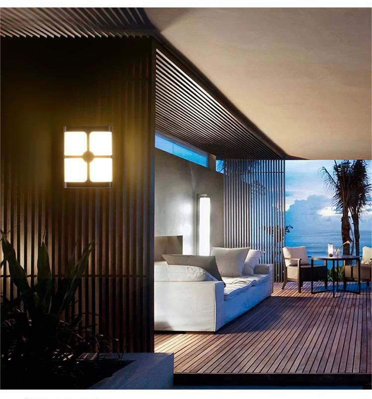 MODI Ultra-Thin LED Wall Lamp Outdoor Waterproof Light for Doorway Balcony Stair Villa Courtyard Bedroom