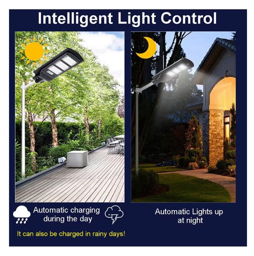 MODI Super Bright LED Solar Light, Street Light Motion Sensor Waterproof Outdoor Lamp for Street, Corridor, Home Courtyard & Rural Use