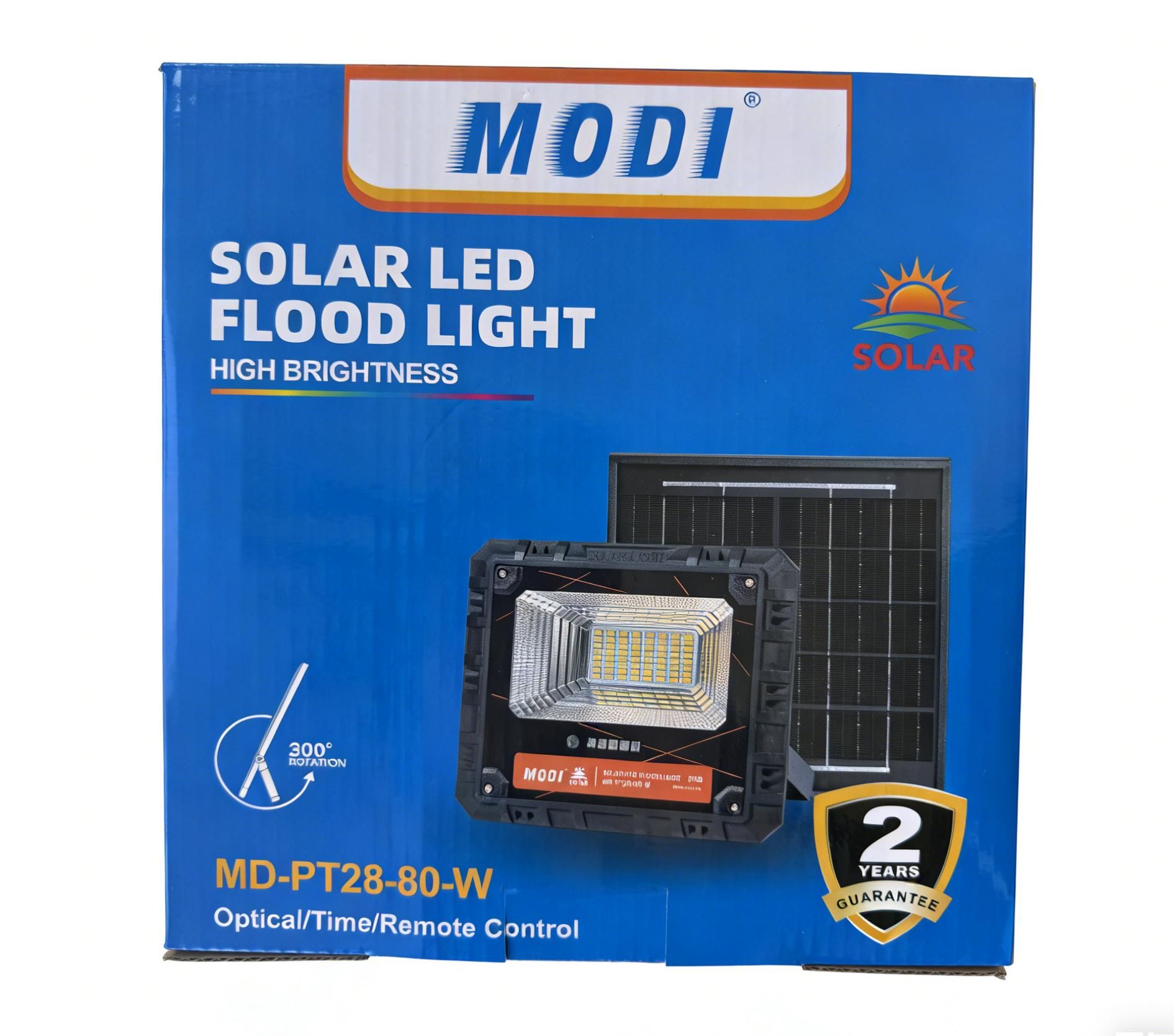 MODI Waterproof Split Solar LED Motion Sensor Light with Remote Control, Indoor Outdoor Lamp for Home Garage Corridor Bathroom