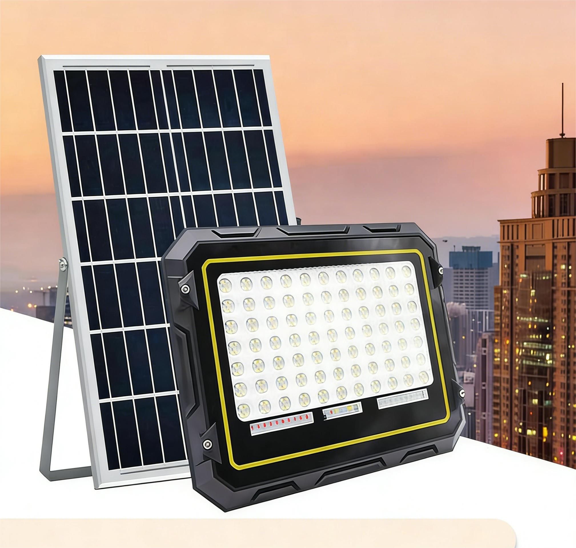 MODI Solar Flood Light, Outdoor Super Bright Waterproof Courtyard Light, Home Flood Light, Street Light, Motion Sensor Light, Emergency Light
