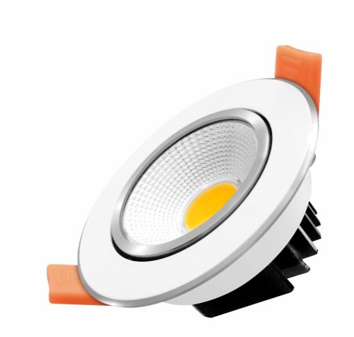 MODI New 4PCS LED Built-in spotlight COB Recessed Down lights 7W,Ceiling Light Perfect for Home and Office Use